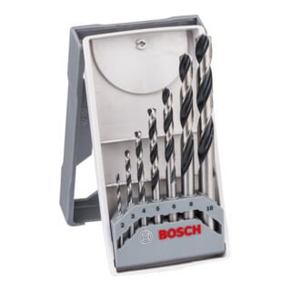 Forets hélicoïdaux HSS PointTeQ, set Mini X-Line 7 pièces