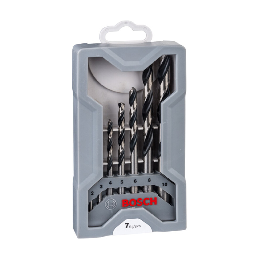 Forets hélicoïdaux HSS PointTeQ, set Mini X-Line 7 pièces