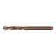 Forets HSS-G Co 5 courts, 2,5mm, pack de 10