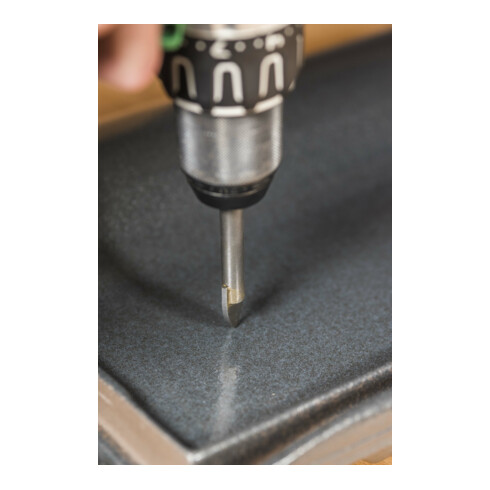 Forets p. le verre/le carrelage QuickBit® Ceramic Master 6,0 mm 75 mm HELLER