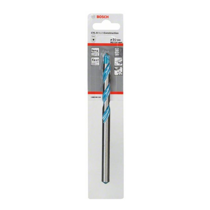 Foret polyvalent Bosch CYL-9 Multi Construction 10 x 90 x 150 mm diamètre 9 mm