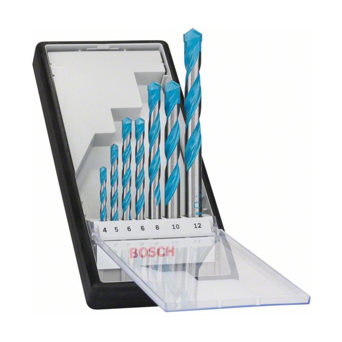 Forets polyvalents Robust Line CYL-9 Multi Construction, set de 7 pièces 4; 5; 6; 6; 8; 10; 12 mm