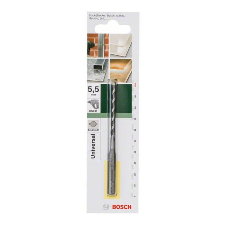 Forets polyvalents SDS quick D = 5,5 mm ; L = 100 mm