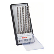 Forets Robust Line SDS plus-7X pour perforateur, set de 5 pièces 6; 6; 8; 8; 10 mm-1