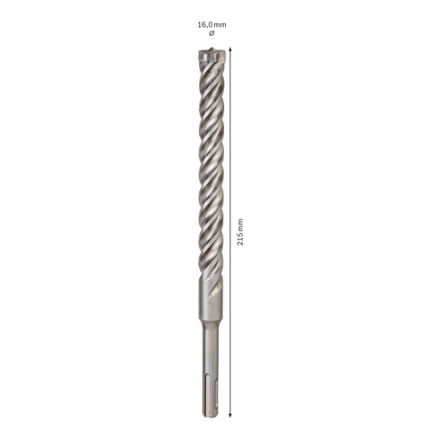 Forets SDS plus-7X pour perforateur 16 x 150 x 215 mm