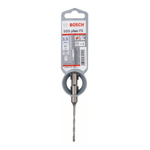 Forets SDS plus-7X pour perforateur 3,5 x 50 x 115 mm