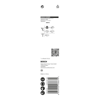 Foret HEX-9 Bosch EXPERT MultiConstruction