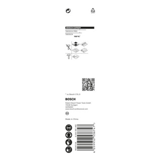 Foret HEX-9 Bosch EXPERT MultiConstruction