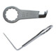 Forma a L, Lunghezza tagliente 38 mm-1