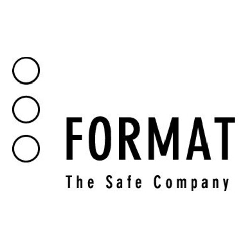 Format Coffre-fort d'insertion pour meubles de séjour, WF 3 003012-00000, gris clair