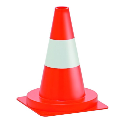 Format Cône de signalisation PVC orange 320 mm