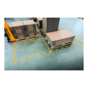 Forme de marquage durable de la place de stationnement ''croix''.-3