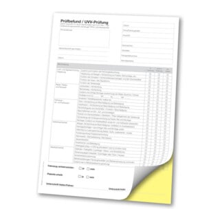 Formulaire SD Eichner Contrôle UVV