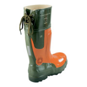 Forst-Gummistiefel Ulme orange/vert Taille 48