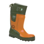 Forst-Gummistiefel Ulme orange/vert Taille 48-2