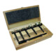 Forstnerbohrersatz BLACK SHARK PRO 6-tlg.D.35,40,50,60,68 mm+Verl.FISCH-TOOLS-1
