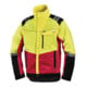 Forstschutzjacke Komfort Taille L jaune néon/rouge-1
