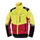 Forstschutzjacke Komfort Taille M jaune fluo/rouge-1