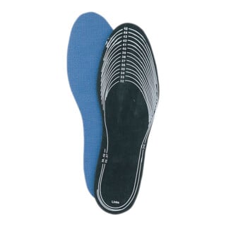 FORTIS Aktivkohle-Einlegesohle blau Gr. 32-47