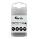 FORTIS Bit 1/4" DIN3126 E6,3 Innensechskant 5 x 50mm 10er Pack zähhart