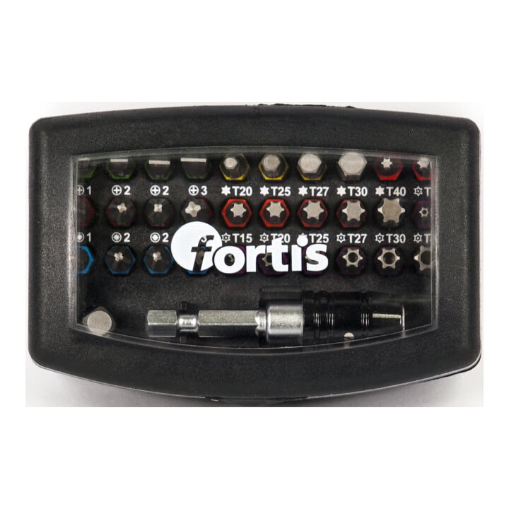FORTIS Bit-Sortiment 32teilig Farbring