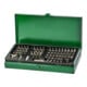 FORTIS Bit-Sortiment 75-teilig S2-Stahl Metallkasten