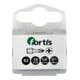FORTIS Bit Torsion 1/4" DIN3126 C6,3 PH1x25mm 10er Pack