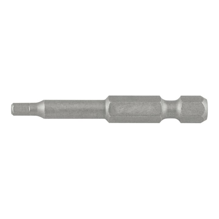 FORTIS Bit zähhard 1/4" DIN3126 E6,3 Binnenzeskant 4x50mm 10 stuks