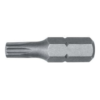 FORTIS Bit zähhart 1/4" DIN3126 C6,3 T5x25mm 10er Pack