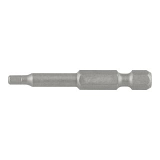 FORTIS Bit zähhart 1/4" DIN3126 E6,3 Innensechskant 3x50mm 10er Pack