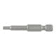 FORTIS Bit zähhart 1/4" DIN3126 E6,3 Innensechskant 4x50mm 10er Pack