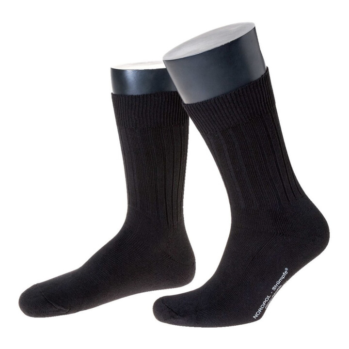 FORTIS Chaussettes de sport de loisirs noires Taille 39-41