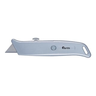 FORTIS Couteau universel alu 1 lame trapézoïdale