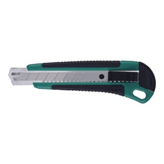 FORTIS Cutter plastique 18 mm avec 3 lames