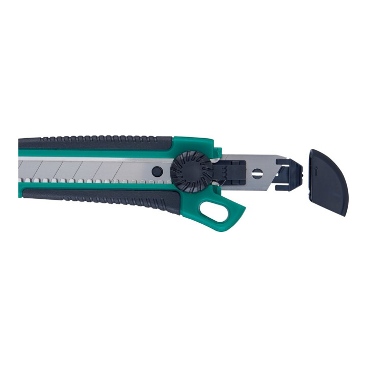 FORTIS Cuttermesser 18mm mit Rädchen und 3 Klingen
