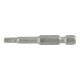 FORTIS Embouts 1/4" DIN3126 E6,3 T25x50mm durables, pack de 10