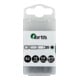 FORTIS Embouts 1/4" DIN3126 E6,3 T27x50mm durcis pack de 10