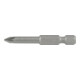 FORTIS Embouts en acier trempé 1/4" DIN3126 E6,3 PZ1x50mm, pack de 10