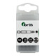 FORTIS Embouts en acier trempé 1/4" DIN3126 E6,3 T30x50mm pack de 10