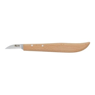FORTIS Entgrat-Kerbschnitzmesser 140mm Holzheft