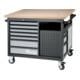 FORTIS Établi roulant 1220 x 890 x 1060 mm