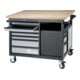 FORTIS Établi roulant 1220 x 890 x 1060 mm