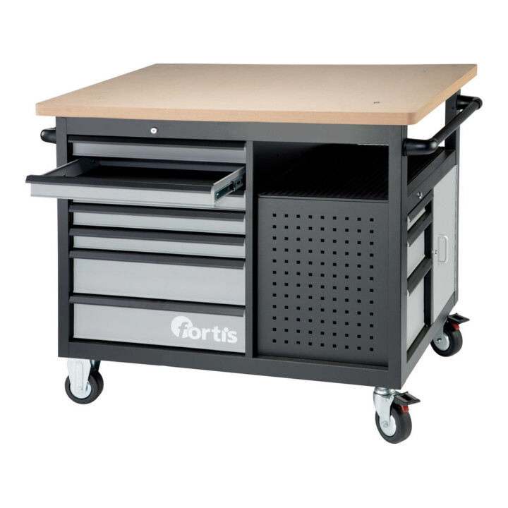 FORTIS Établi roulant 1220 x 890 x 1060 mm