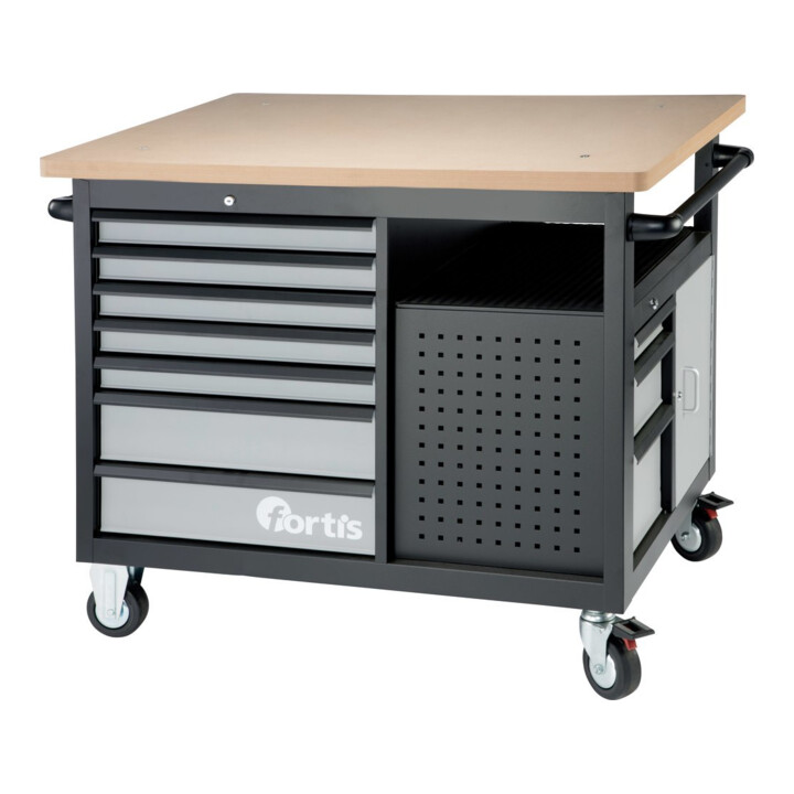 FORTIS Établi roulant 1220 x 890 x 1060 mm
