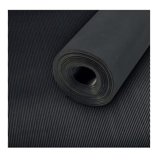 FORTIS Feinriefenmatte CLASSIC SBR/NR schwarz 3mm 1000mm 10m