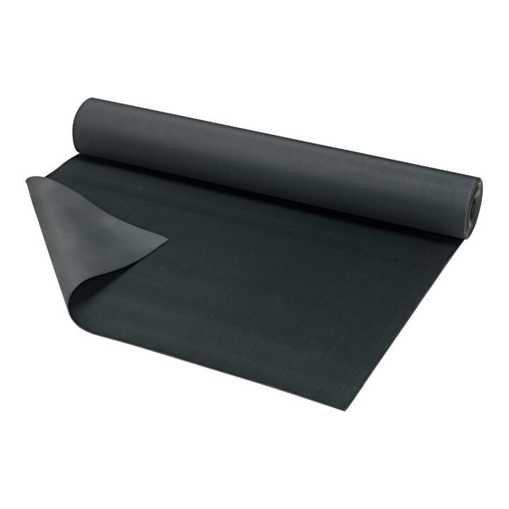 FORTIS Feinriefenmatte CLASSIC SBR/NR schwarz 3mm 1000mm 5m