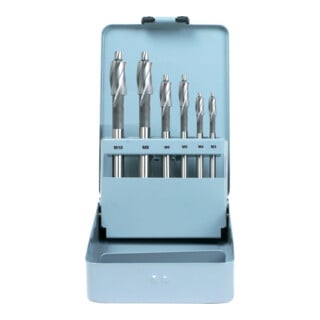 FORTIS Flachsenker-Satz K M3-M10 HSS Metallkassette