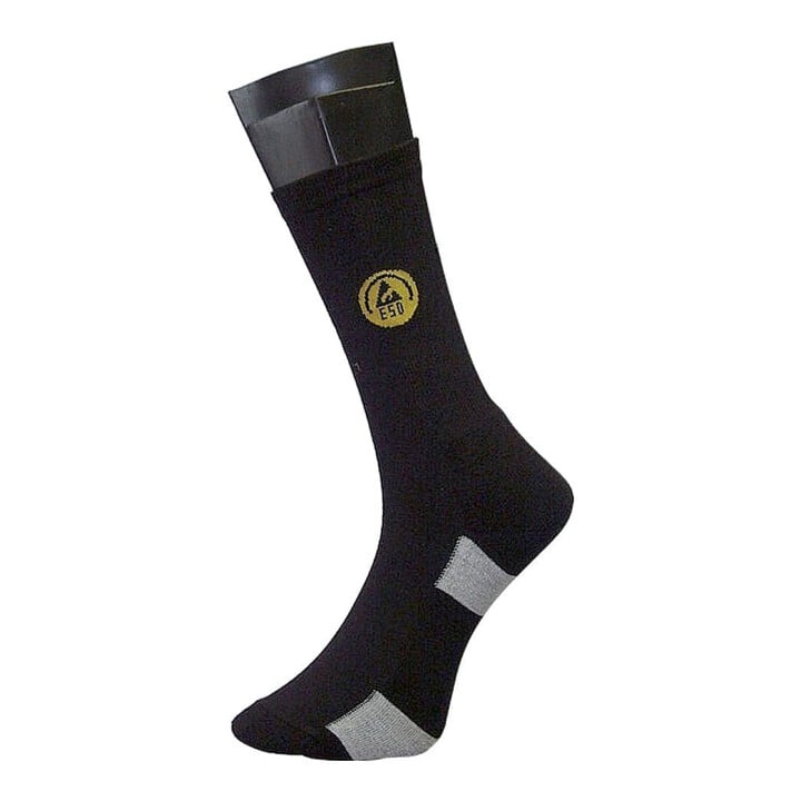 FORTIS Funktionssocke ESD schwarz/grau Gr. 39-41