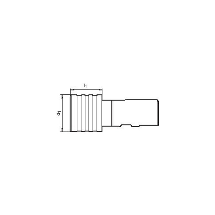 FORTIS Gewindeschnellwechsel-Futter D1835BE 32mm M14-33