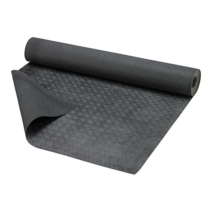 FORTIS Hammerschlagmatte PRO NR/SBR schwarz 3mm 1400mm 10m